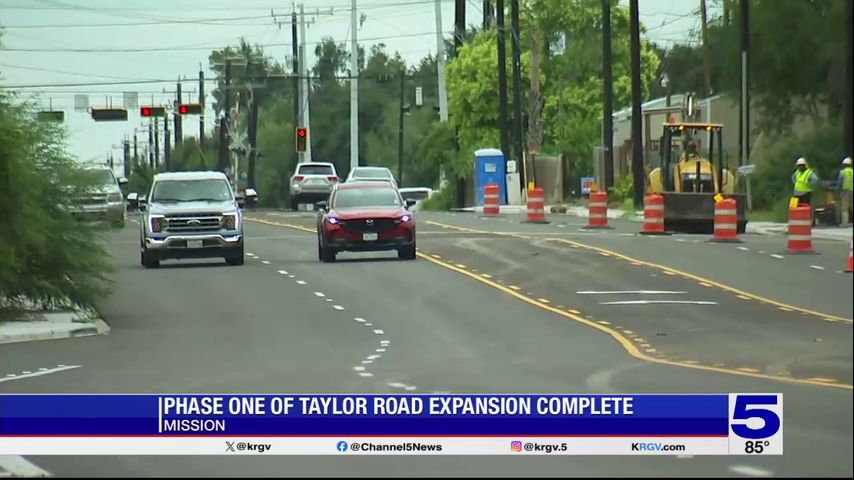 Phase one of $20 million road expansion project in Mission complete