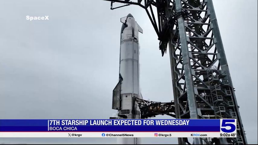 Seventh Starship launch postponed to Wednesday