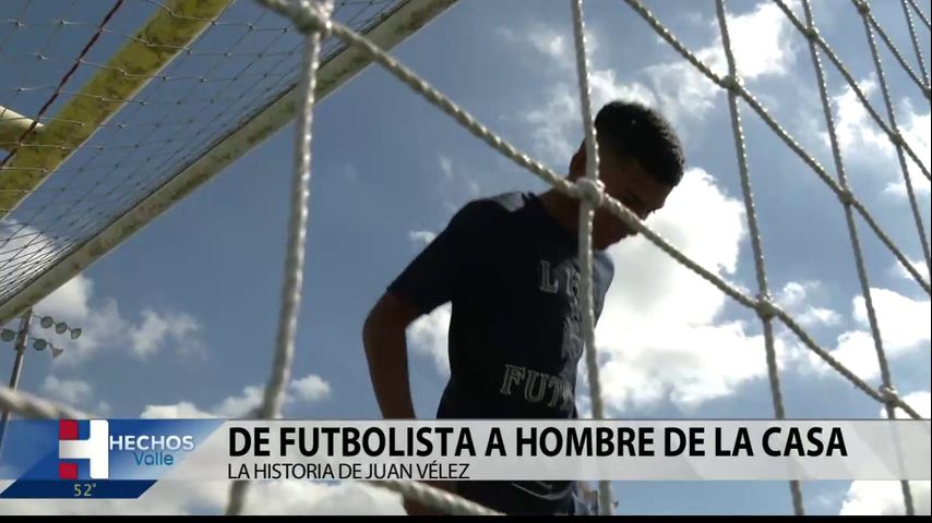 De futbolista a hombre de la casa: la historia de Juan Velez