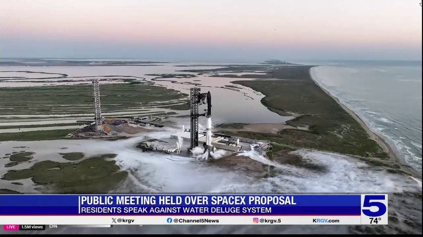 Dozens speak out against SpaceX proposal to dump treated wastewater into the South Bay