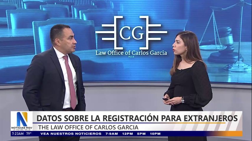 Información sobre el proceso de registro de extranjeros