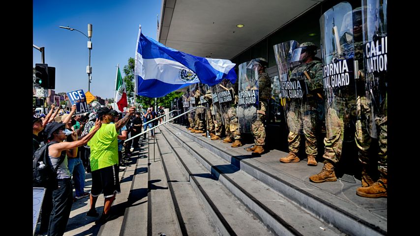 California governor asks court to block Trump administration from using troops in immigration raids