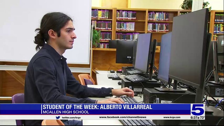 Student of the Week: Alberto Villarreal