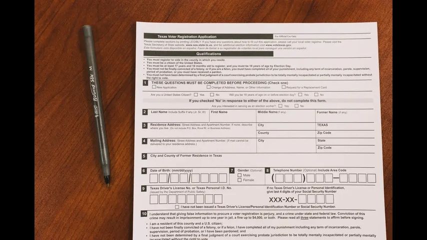 Here’s how to register to vote in Texas before the Oct. 7 deadline