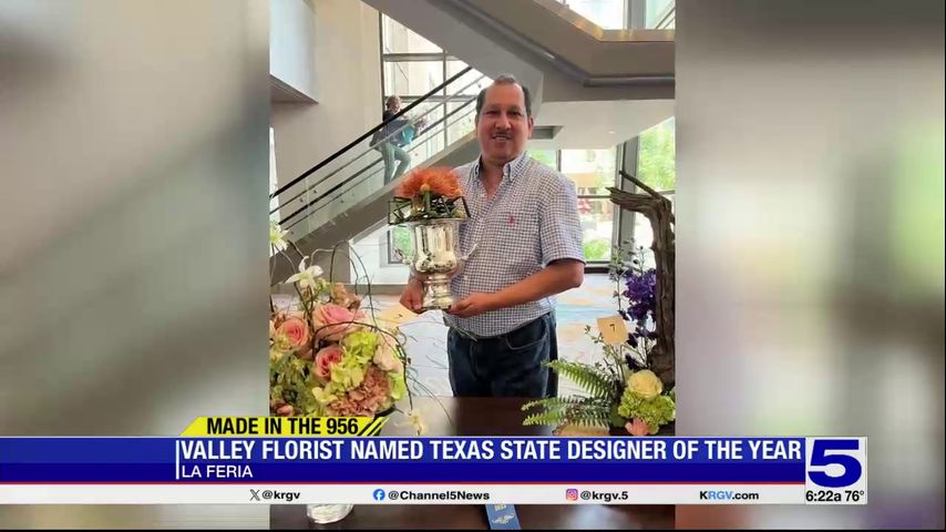 Made in the 956: Valley florist named Texas State Designer of the Year
