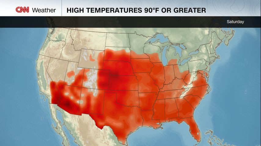 A potent heat dome will send temperatures into the triple digits