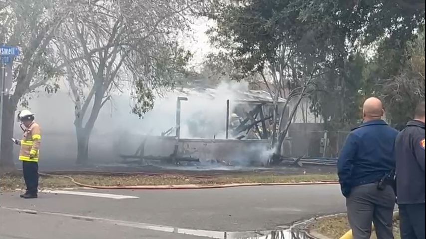 Un hombre arrestado en relación con el incendio de una casa en Edinburg