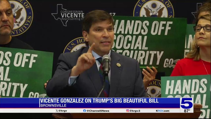 Vicente Gonzalez speaks out against ‘Big Beautiful Bill’ during Brownsville meeting