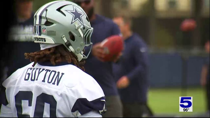 Cowboys OT Tyler Guyton suffers bone fracture, avoids ACL tear scare