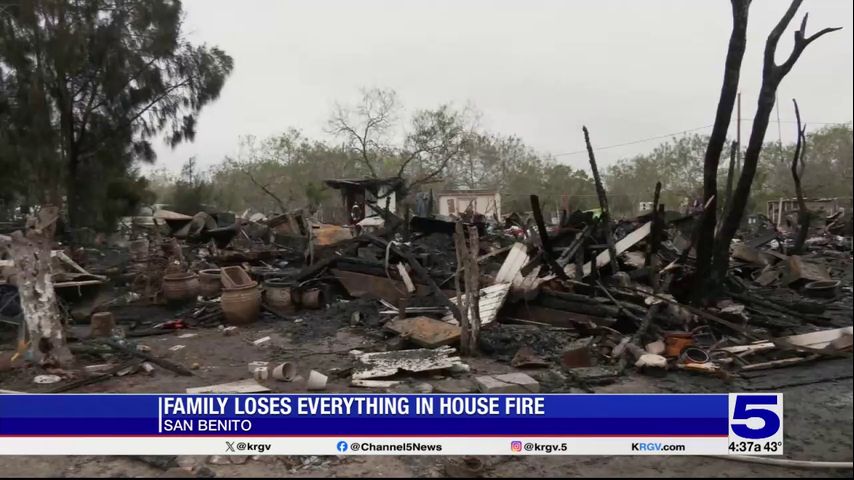 San Benito family devastated by loss of home in fire