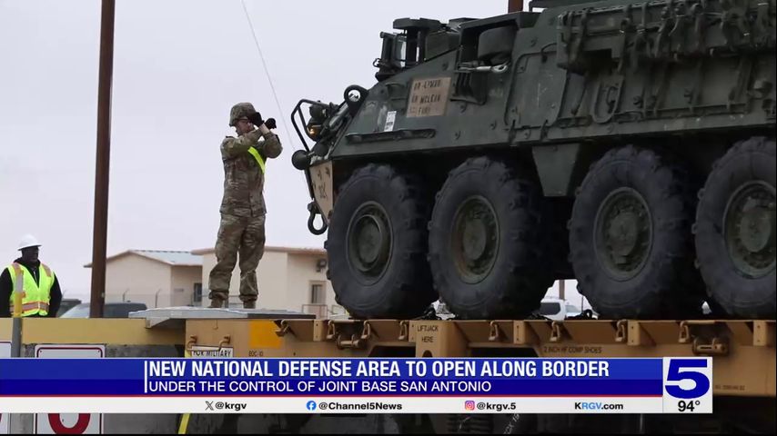 National Defense Area established in the Rio Grande Valley