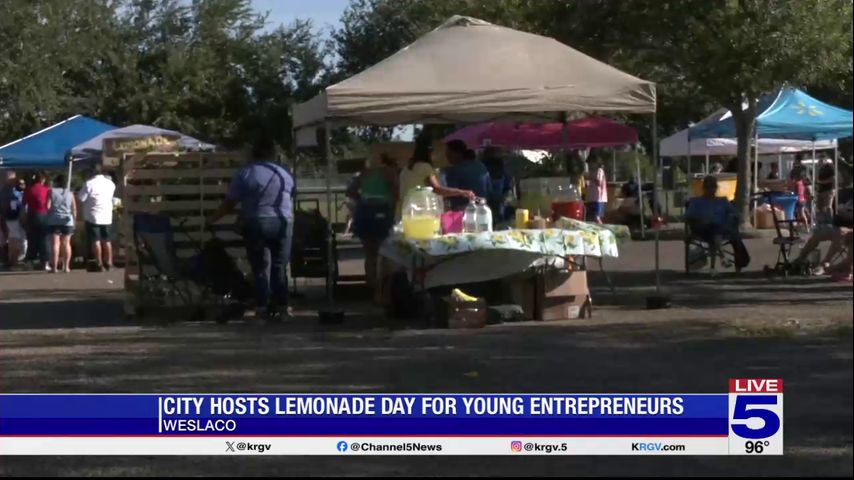 City of Weslaco hosts Lemonade Day for young entrepreneurs