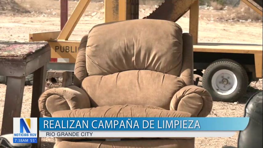 Rio Grande City realiza campaña de limpieza para la comunidad