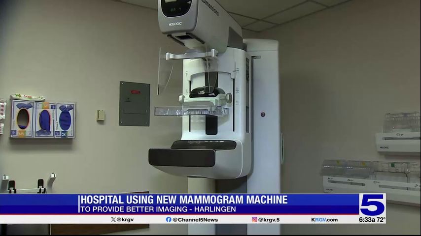 Valley Baptist Medical Center using new mammogram machine to better detect breast cancer