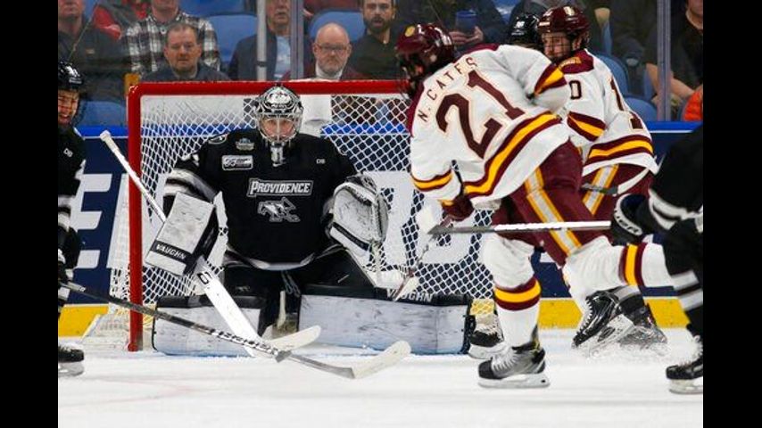 Minnesota Duluth Beats Providence 4-1 In NCAA Semifinals