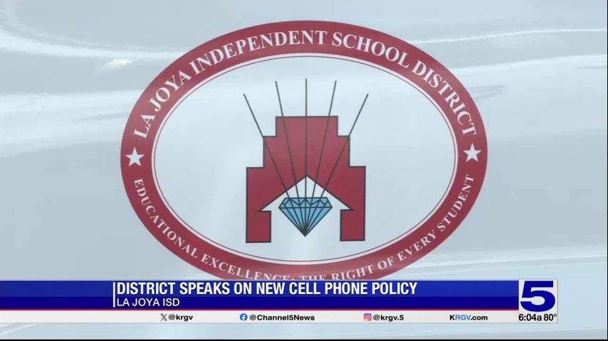 'It was so nice to not just see kids glued to their phone:' La Joya ISD speaks on new cell phone ban policy