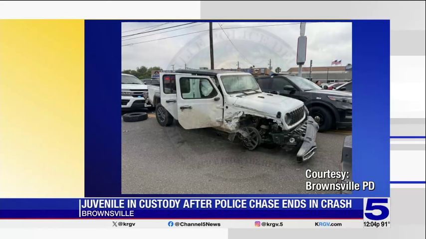 14-year-old driver arrested following Brownsville police chase