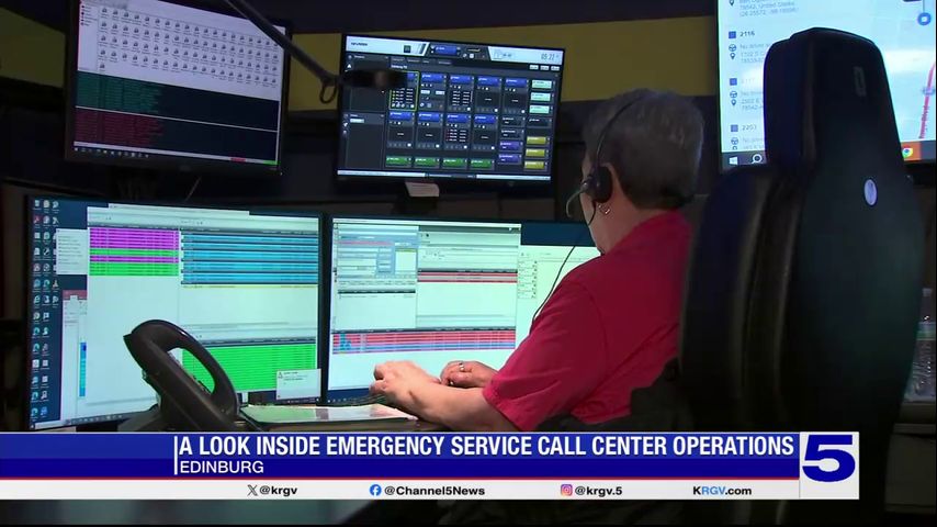 A look into emergency service call center operations in Edinburg