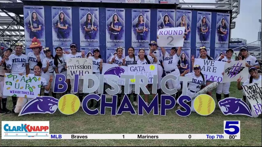Weslaco Lady Panthers Roaring Start to UIL Softball Playoffs