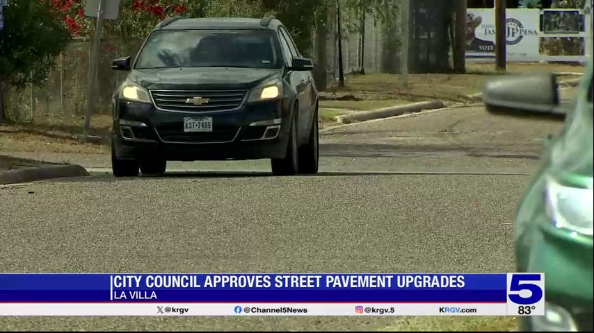 Street overlay project underway in La Villa