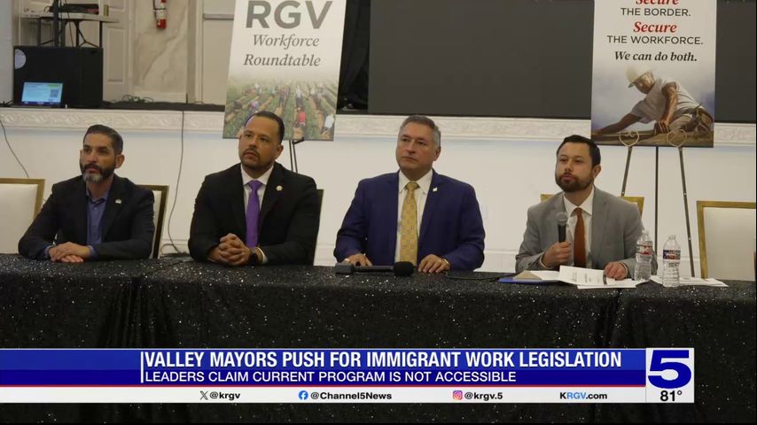 Valley mayors push for immigrant workforce legislation