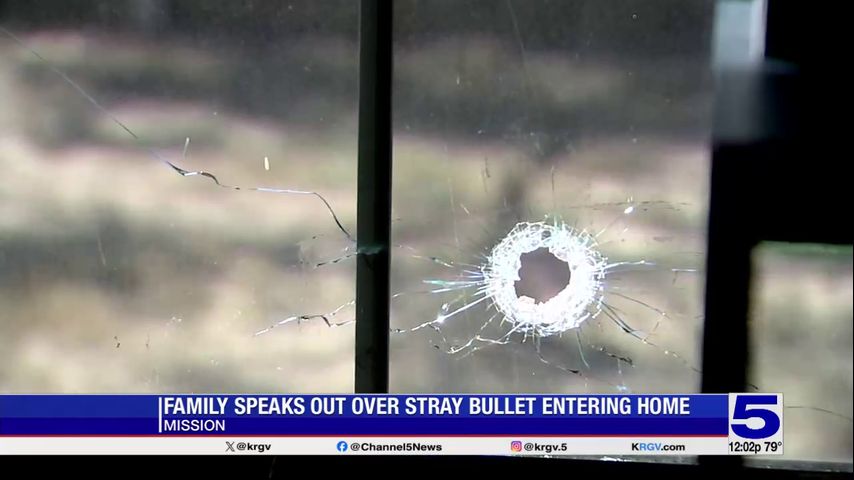 Mission family speaks out after stray bullet enters child's bedroom