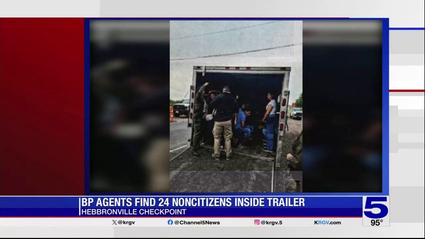 Starr County man, two Mexican nationals arrested after 33 undocumented migrants found in box trailer