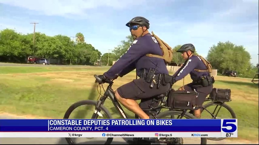 Cameron County Constable's Office brings back bike patrol