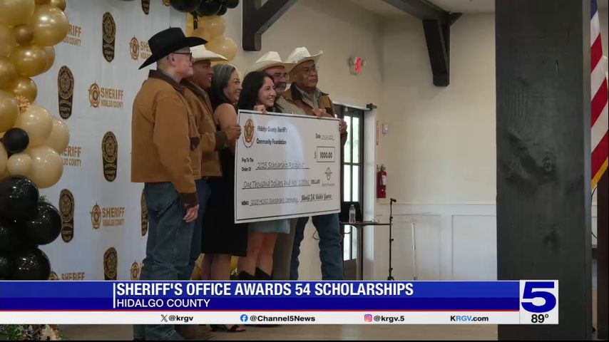 Hidalgo County Sheriff's Office awards 54 scholarships
