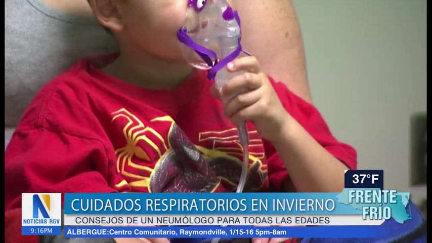 Neumólogo aconseja como cuidar los pulmones ante las bajas temperaturas