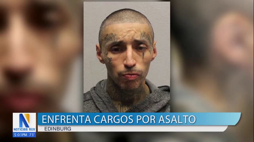 Hombre arrestado tras atrincherarse contra policía de Edinburg