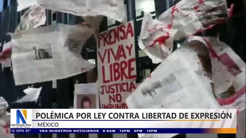 Polémica por ley en contra de la Libertad de expresión en México