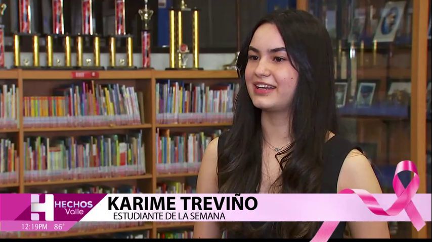 Karime Treviño es la Estudiante de la Semana 