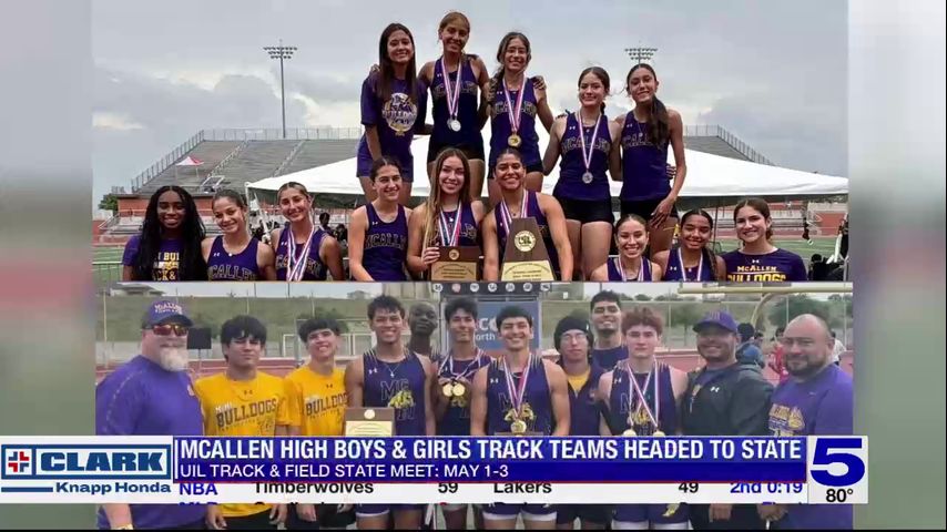 McAllen High boys & girls track teams headed to State