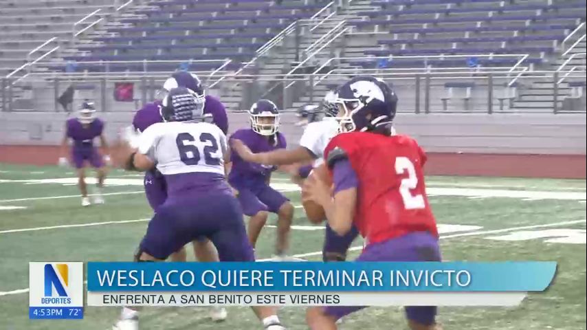 Juego de la Semana: Weslaco enfrenta a San Benito