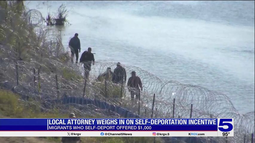 McAllen immigration attorney reacts to Trump administration’s efforts to pay migrants who self-deport