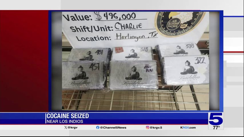 Border Patrol agents seize narcotics hidden inside tractor in Los Indios