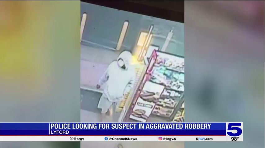 Lyford police seeking armed suspect in Dollar General robbery