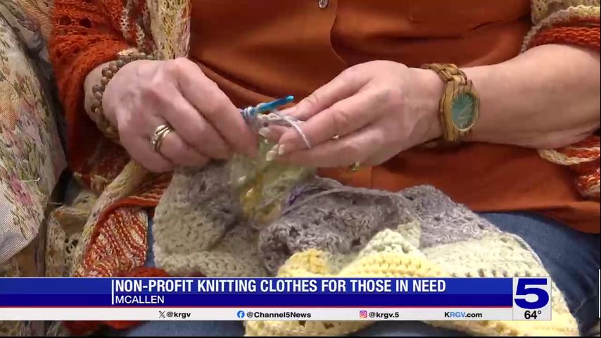 Valley volunteers knitting clothing to those in need this winter