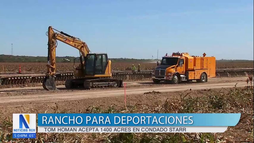 Tom Homan acepta 1400 acres en condado Starr para la construcción de rancho de deportaciones