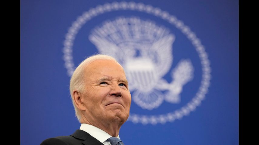 Biden says he's leaving Trump with a 'strong hand to play' in world conflicts