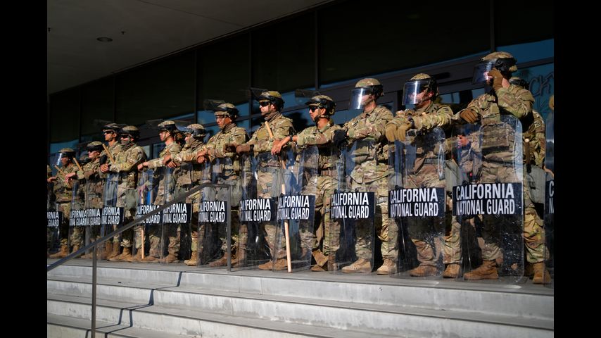 Appeals court lets Trump keep control of National Guard troops deployed to Los Angeles