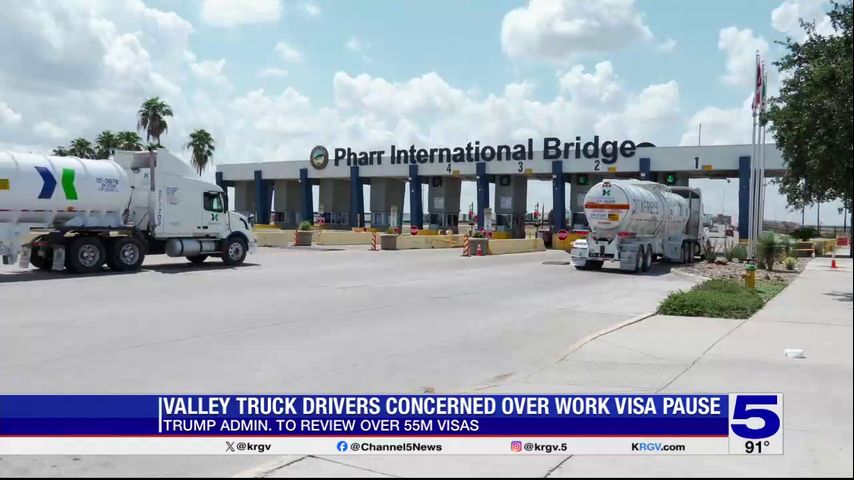 Truck drivers association reacts to federal pause on work visas