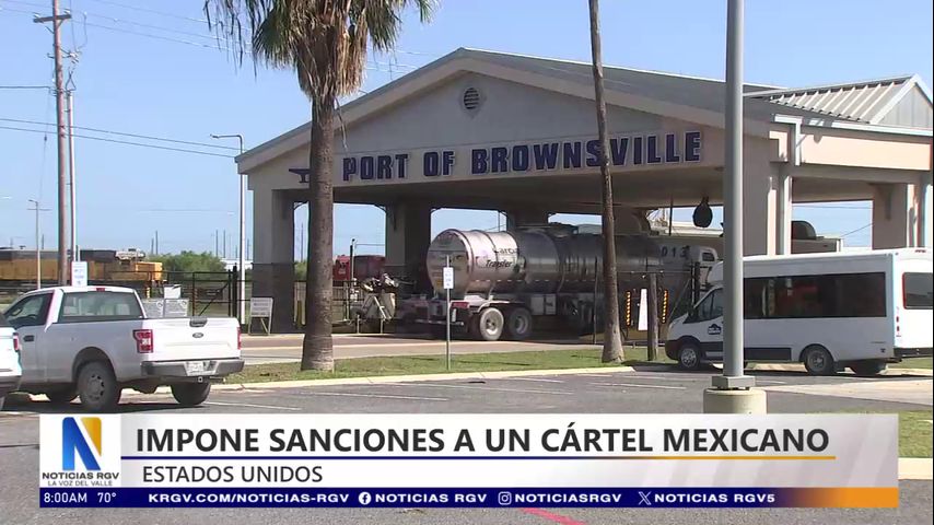 Estados Unidos impone sanciones a un cartel mexicano