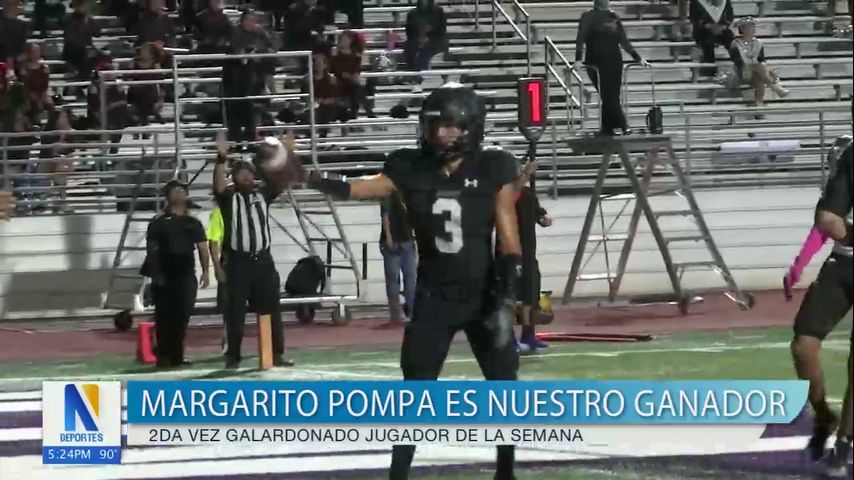 Jugador de la semana: Margarito Pompa de la preparatoria de Weslaco East