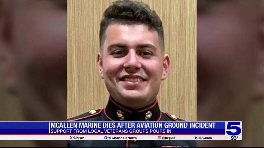 Valley veteran organizations offer support after McAllen marine dies at Camp Pendleton