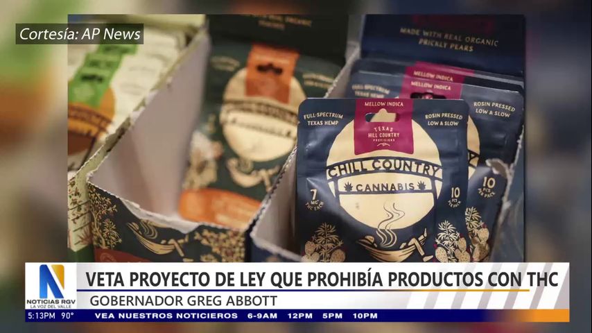 Gobernador Abbott veta Proyecto de ley que prohibía productos con THC