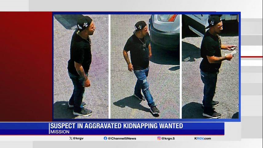 Mission police seeking aggravated kidnapping suspect