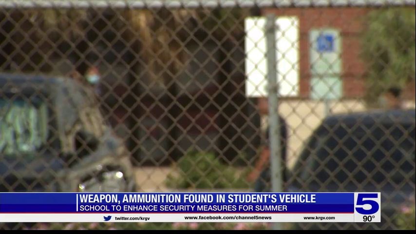 Brownsville ISD to continue with enhanced security measures after gun found in student's vehicle