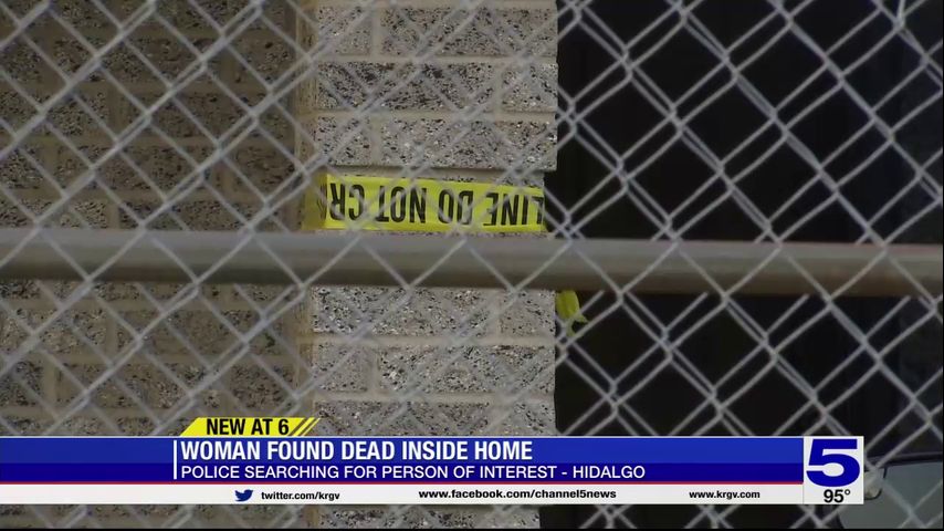 Police: Woman found dead inside Hidalgo home, death investigation underway